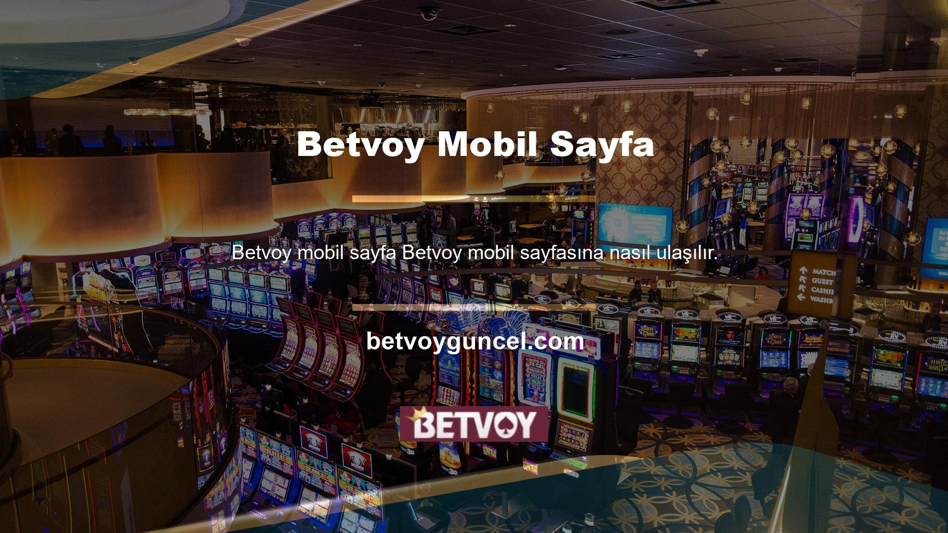 Betvoy mobil sayfasına nasıl ulaşılır, spor bahislerinde sitenin kendinden emin bir çizgisine sahip gibi görünüyor