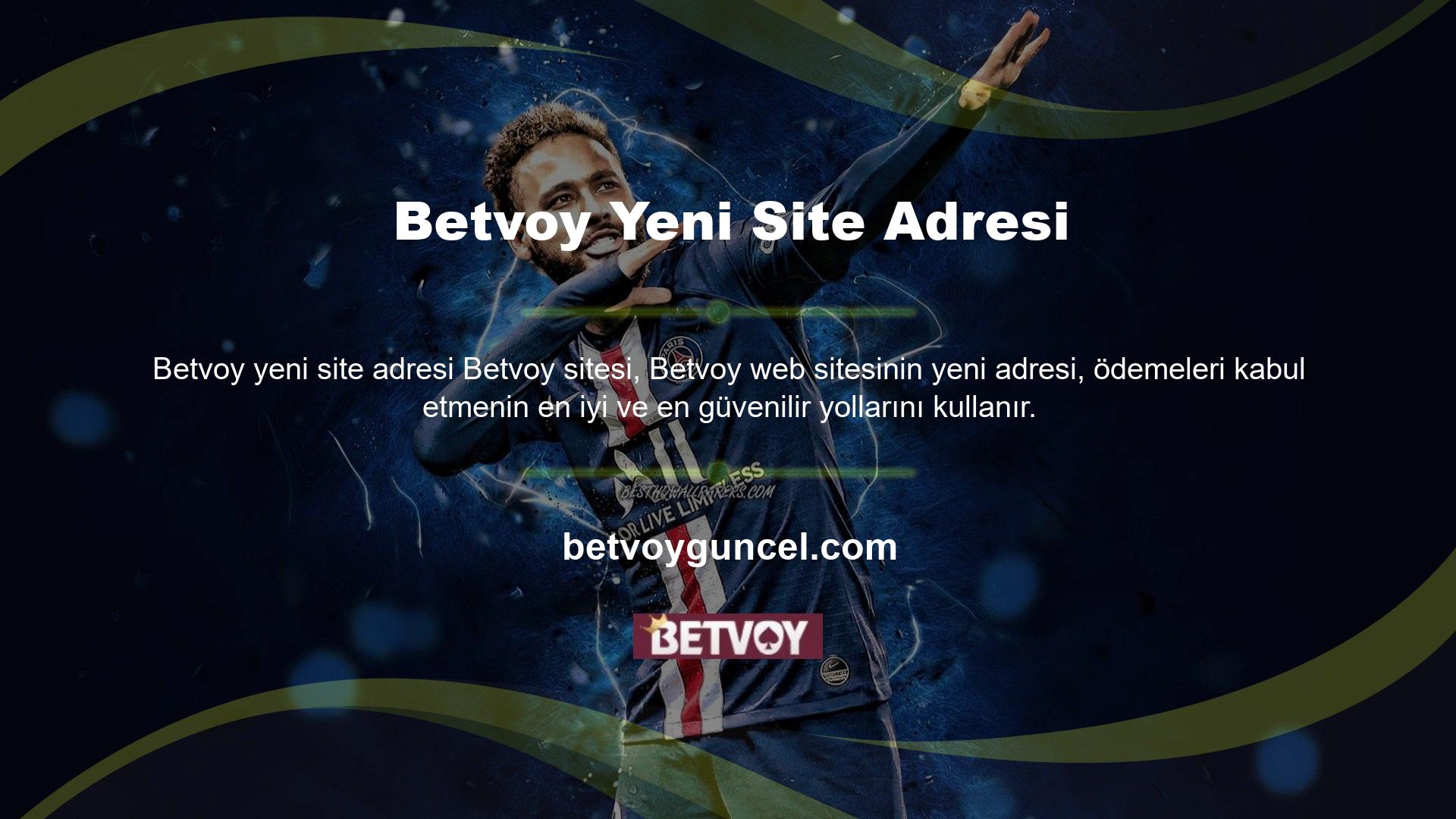 Betvoy kolayca para almanızı veya para almanızı sağlayan basit bir bahistir